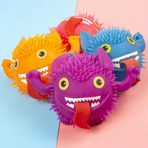 Jouet sensoriel anti-stress en PU à presser, vente en gros OEM, pour filles et garçons - Product Image 6
