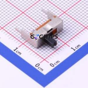 SS13D75L4 Slide Switch Through hole Component (THT) Switch Single Pole Three Throw Rectangle Pin Header PC Pin 12.7mm - Product Image 1