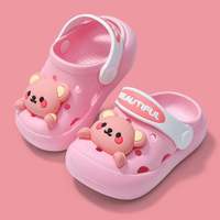 Sandales d'été pour bébés et enfants, antidérapantes, dessins animés, garçons, filles, pantoufles de plage, vente en gros