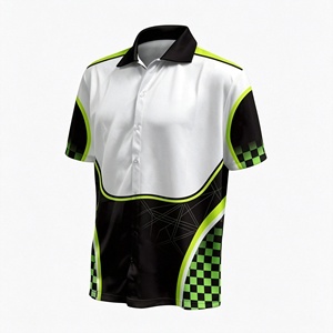 Men's Racing <b>Polo</b> <b>Shirt</b> Short Sleeve Geometric Print Quick Dry Motorsport Sports <b>Polo</b> <b>Shirt</b> - Product Image 2