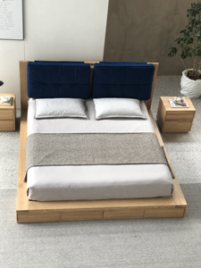 Siège <span class=keywords><strong>de</strong></span> <span class=keywords><strong>lit</strong></span> rembourré en Faux cuir, plateforme avec tiroirs <span class=keywords><strong>de</strong></span> rangement, grande taille, avec grands oreillers mobiles, ensemble <span class=keywords><strong>de</strong></span> meubles <span class=keywords><strong>de</strong></span> chambre à coucher, OEM ODM - Product Image 3