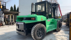 Japan <b>Used</b> Original Imported Mitsubishi Forklift 15 Ton Model Fd150 Forklift for Sale in Shanghai - Product Image 5