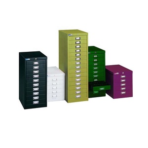 Armoire de rangement en métal personnalisée à 15 tiroirs Bureau à domicile Hôpital extérieur Classeur à tiroirs multicouches en acier - Product Image 1