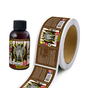 Косметические продукты термоусадочные этикетки водонепроницаемый замороженный охлажденный жемчужный лазер - Product Image 1