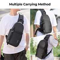 Sac à bandoulière pour appareil photo K&F Concept, sac à dos étanche avec inserts modulaires amovibles, vente en gros