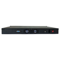 Passerelle de sécurité réseau 1U double processeur Intel Xeon E5 v4 8x2.5GbE 4x10G SFP+ Multi-WAN OPNsense pfSense pour ISP MSP VPN multi-locataires