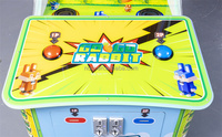 Jeu amusant pour enfants à pièces 2 joueurs Crossing road arcade jeu de rachat vidéo avec écran LCD 55 pouces
