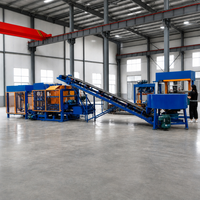 Machine automatique de fabrication de blocs de pavés QT4-15 à grande capacité de production, machine de fabrication de briques en béton, machine hydraulique à pression pour blocs creux