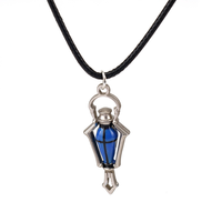 Nouveau design, collier ras du cou fantaisie avec pendentif lanterne lune, bijou tendance, cadeau