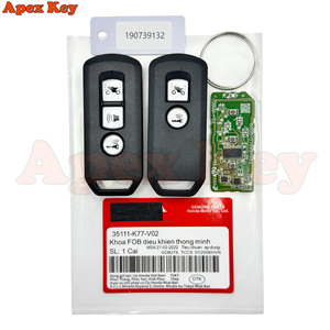 Llave de Control Remoto Original K77/K01/K96 para Motocicleta y Scooter con 3 Botones, Arranque Remoto, Material ABS, Chip ID47, 433MHz - Product Image 4