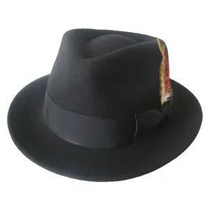 100% Wool felt Indiana Jones hat