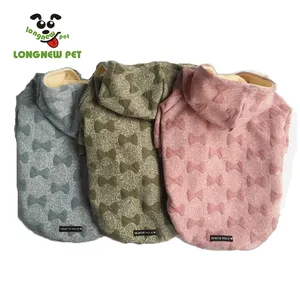 Vestiti per animali domestici di lusso felpe con cappuccio per animali domestici stampa 3D cappotto per cani caldo nuovo Design carino 2019 inverno OPP Bag DOT abbigliamento e accessori per animali domestici 10 pezzi