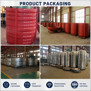 Coperchio a testa svasata ellittica semisferica personalizzato in acciaio inossidabile per serbatoi GPL e parti di caldaie a pressione - Product Image 6