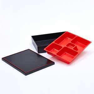 Newell จากตราม้วนกล่องกระดาษ Kimbap ซื้อกลับบ้านถุงเท้าพิซซ่าโดนัทสลิมซูชิแบบใช้แล้วทิ้งกล่องใส่กลับพร้อมช่อง - Product Image 6