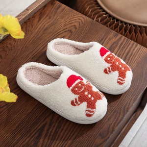 Femmes filles dames hiver Noël peluche polaire intérieur maison chaud pantoufle - Product Image 6