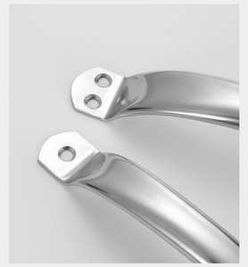 Contemporary Stainless Steel Tubular Handles for Kitchen Closet <b>Drawer</b> Living Room School Hospital Apartment Dining Gym 128mm - Product Image 1