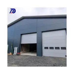 prefab commercial metal building light steel thin walled structure garage carports construction