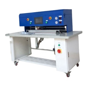 Automatic Leather and <b>Rubber</b> Belt Flanging Machine With Straight <b>Edge</b> Hot Melt Adhesive Straight <b>Edge</b> Embossing Machine - Product Image 2