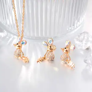 Luxury Dubai Jewelry Sets 24K Gold Plated Citrine Yellow Gemstone 925 Silver Bridal Wedding Jewelry Set Manufacturer