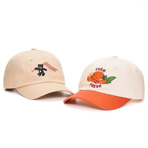 Casquettes de baseball en coton non structurées à 6 panneaux, chapeaux brodés, casquettes de papa avec logo personnalisé, vente en gros - Product Image 1