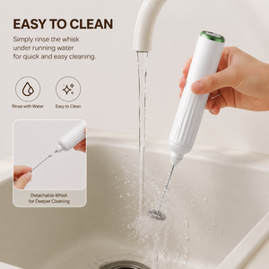Nuevo Espumador de Leche Eléctrico a Pilas con 3 Velocidades Ajustables para Café, Matcha, Batidos y Huevos, Uso Doméstico - Product Image 2