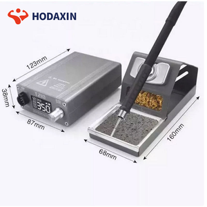 Estación de Soldadura Inteligente OSS T210, 75W, Pantalla Digital LED Electrónica, <span class=keywords><strong>con</strong></span> Puntas de Soldadura C210 - Product Image 1