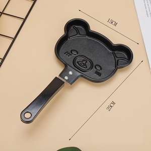 Sartén Antiadherente para Panqueques con Forma de Oso, Linda Sartén Antiadherente para Cocinar, Mini Sartén para Freír Huevos, Sartén para Hacer Desayunos <span class=keywords><strong>y</strong></span> Omelettes - Product Image 6