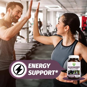 OEM Elderberry Immune Gummies with Vitamin C Overall Wellness Support Antioxidant Support Zinc Elderberry Immune Gummies - Product Image 4