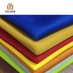 100 Polyester Lining Grey 400 Gsm 4 Way Stretch Outdoor Furniture Knitting Mesh Fabrics For Sofa