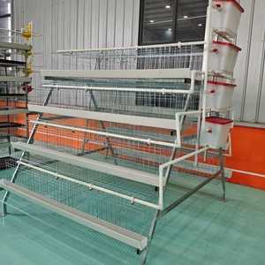 Meilleure qualité Bon prix Poules pondeuses élevage de poules pondeuses Cage en batterie type A Cage pour poules pondeuses Équipements pour volaille pondeuse - Product Image 3