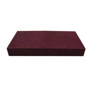 Pierre de polissage rouge pour bijoutiers, pour la finition de l'or, de l'argent, du platine, de la métallurgie, la fabrication de bijoux, outil de travail manuel pour orfèvre | GS65 - Product Image 1