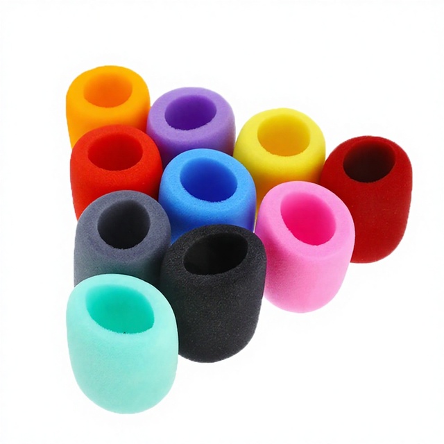 GAZ-MS01 Wholesale Custom Sponge Microphone Foam Windscreen Cover Windscreens