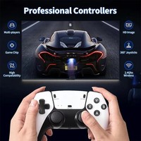 Console de Jeu Rétro 4K LR M15 avec Plus de 20000 Jeux, 64 Go/128 Go Extensible, Prise en Charge Multilingue, Sans Fil 2.4GHz