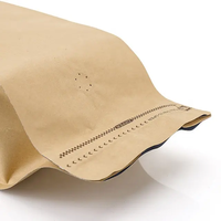 Custom Heat Sealer Instant Tea Dry Goods Coffee Powdery Pouch Food Grade Packaging Bags for Ground Coffee