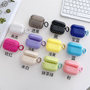 Funda de diamante para auriculares de mujer, funda de lujo para <span class=keywords><strong>Apple</strong></span> Airpods 1 2 3 Pro Pro2 - Product Image 3