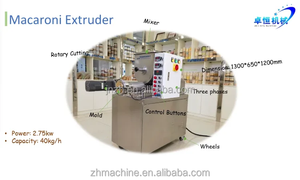 Macchine per la produzione di cereali per la produzione di <span class=keywords><strong>pasta</strong></span> per uso domestico/machin per la produzione di maccheroni per <span class=keywords><strong>pasta</strong></span>/macchina per la produzione di <span class=keywords><strong>pasta</strong></span> commerciale - Product Image 2