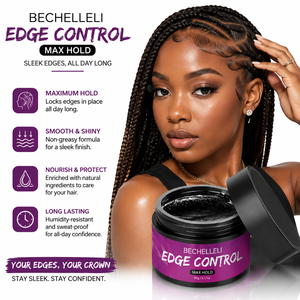 Professionelles Haarstyling-Wachs, Kantenkontroll-<span class=keywords><strong>Gel</strong></span>, Maximaler Halt, Nicht Abblätternde Pomade, Glatter Finish, Haargel für Männer und Frauen, Private Label 4c - Product Image 1