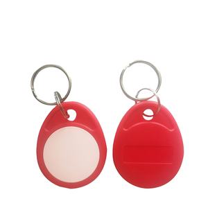 Porte-clés NFC RFID programmable et inscriptible en plastique 13,56 MHz avec impression UID - Product Image 2