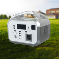 Station d'alimentation portable 600W, alimentation portable UPS 300W, station d'alimentation à batterie lithium, mini générateur solaire, batterie solaire