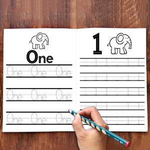 Livres d'apprentissage des mathématiques personnalisés pour enfants, bébés et tout-petits, cahier d'exercices de mathématiques préscolaire pour l'éducation des enfants, couverture souple - Product Image 3