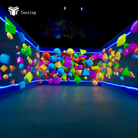 Projection murale interactive immersive, projection holographique 3D, système de projection murale interactive, projection au sol pour centre commercial, musée, exposition
