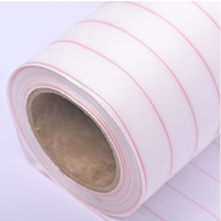 Tissu composite de démoulage en nylon blanchi 100 % à haute résistance à la déchirure avec ligne de traçage pour l'industrie et les accessoires