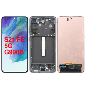 Originale per <span class=keywords><strong>Samsung</strong></span> <span class=keywords><strong>S21</strong></span> <span class=keywords><strong>FE</strong></span> 5G Display Touch Screen gruppo digitalizzatore garanzia di 1 anno per G990B G990U G990W modelli - Product Image 1