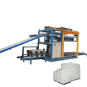 Hoge Niveau Automatische 500-600 Zakken/Uur Palletiseermachine Hoge Positie Eenvoudige Installatie Palletiseermachine Voor Suiker Palletiseermachine