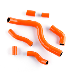 Pour <span class=keywords><strong>KTM</strong></span> 950-990 <span class=keywords><strong>Adventure</strong></span> S-Superduke Supermoto 2005-2012 2011 2010 <span class=keywords><strong>2009</strong></span> 2008 Kit de tuyau de radiateur en silicone - Product Image 2