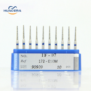 Huacera TF-07 studio dentale strumento rotativo trapano ortodontico con punta in carburo punte Router lucidatura fresa e fresa diamantata - Product Image 1