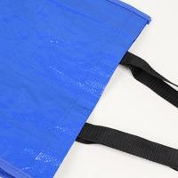 Sac fourre-tout extra large en polyester tissé imperméable à haute capacité, fabriqué par le fabricant, logo imprimé, sac à bandoulière durable