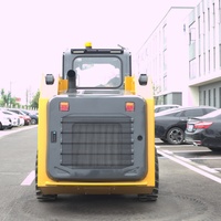 S55 Radlader Kompaktlader 4x4 EPA Euro5 35,5kW Yanmar Dieselmotor Klimaanlage Kabine Vollständig 360° Schwenkbar 1 Jahr Garantie