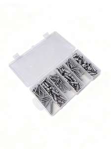 Kit d'ancres pour cloisons sèches en alliage de zinc, vis avec finition zinguée pour le vissage dans les plaques de plâtre et les murs - Product Image 4