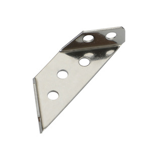 Support triangulaire multifonctionnel en acier inoxydable à 90 degrés pour meuble, connecteur de renforcement et fixation - Product Image 3